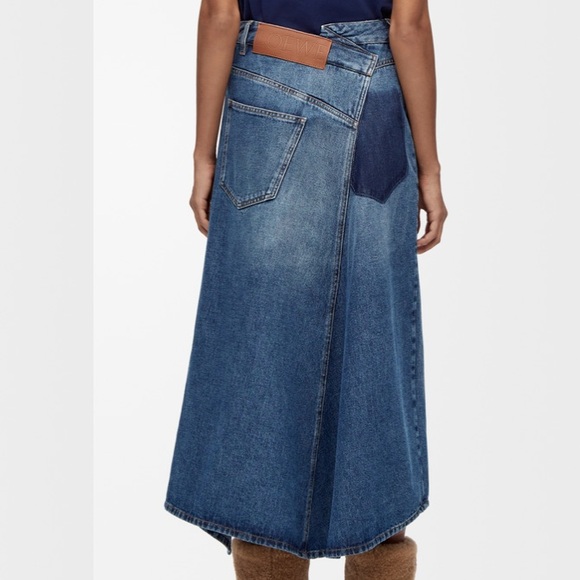 Loewe
Asymmetric denim midi skirt - Picture 4 of 15
